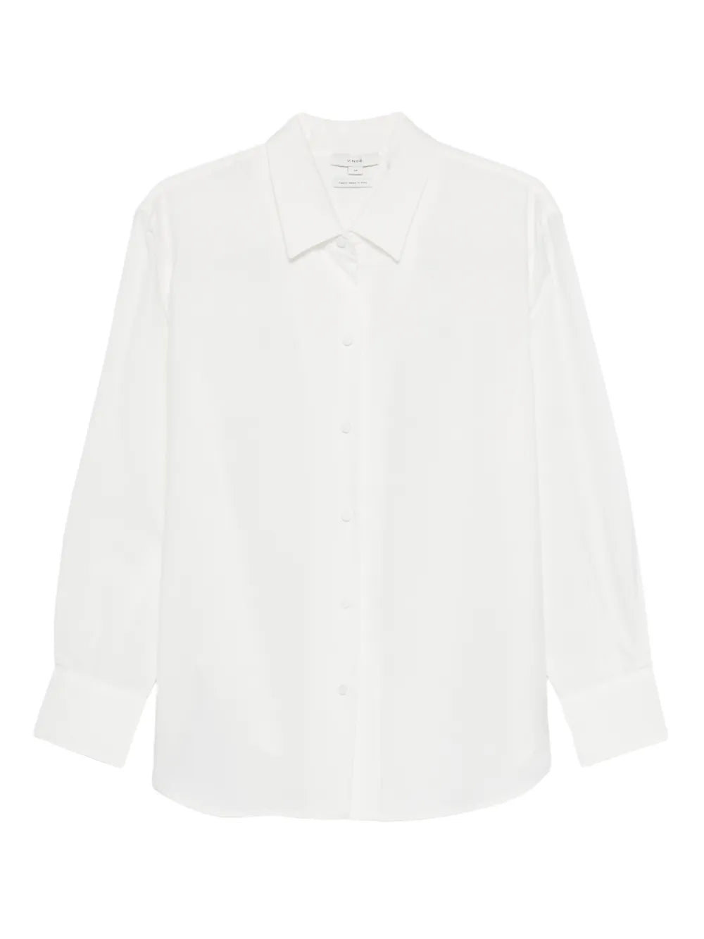 Vince collared button-fastening shirt