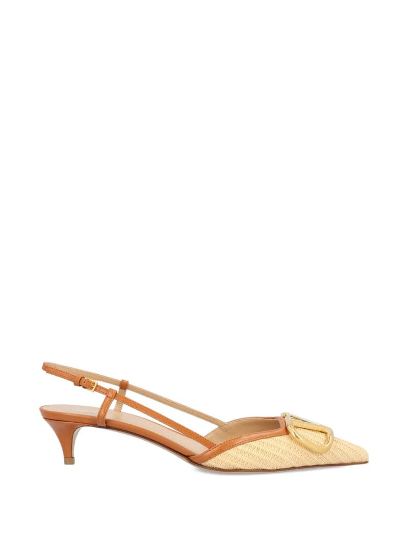 Valentino Garavani  V-logo slingback pumps