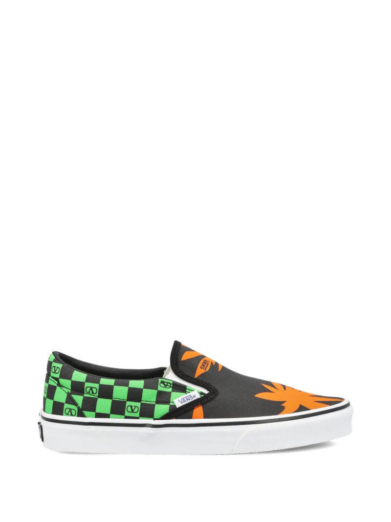 Valentino Garavani  x Vans Classic checkered palm sneakers