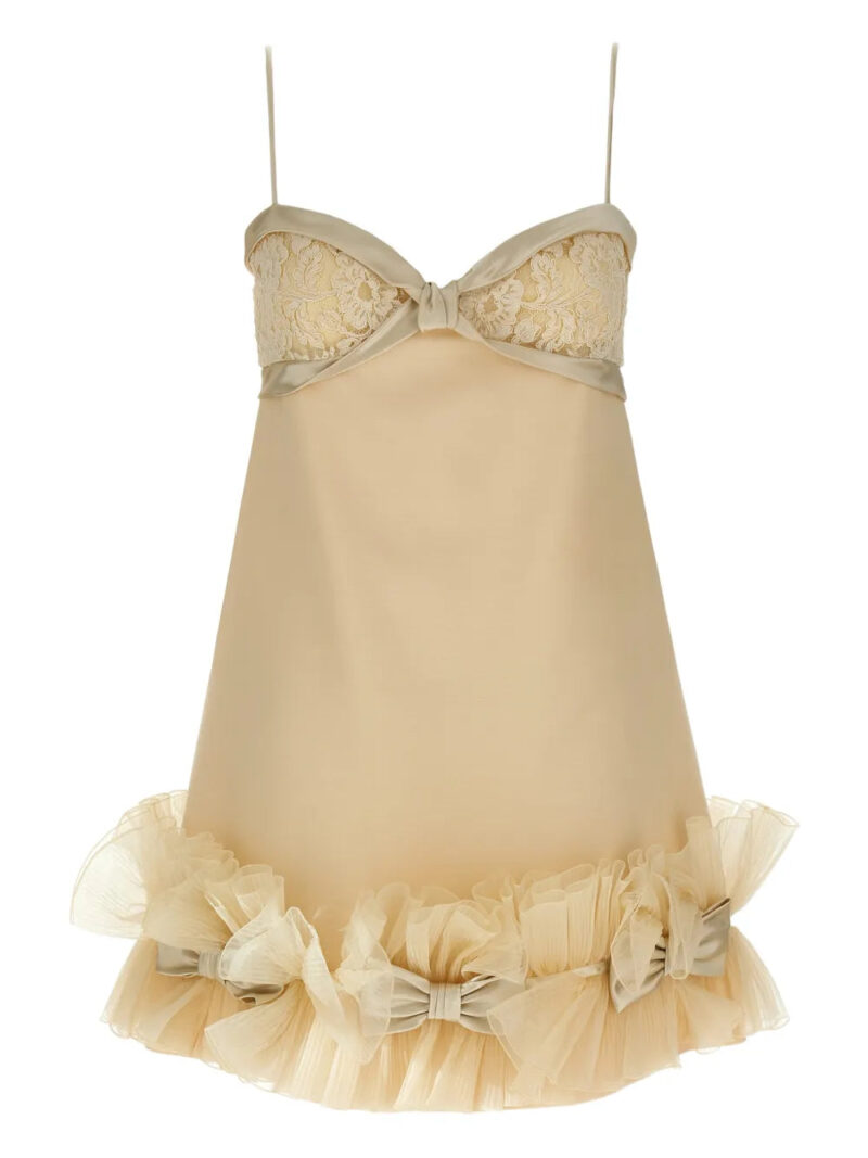 Valentino Garavani  bow-detail sleeveless mini dress