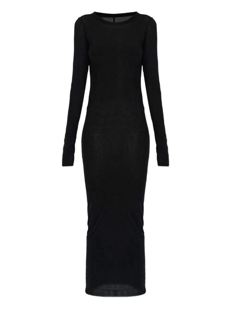 Rick Owens  long-sleeve midi dress