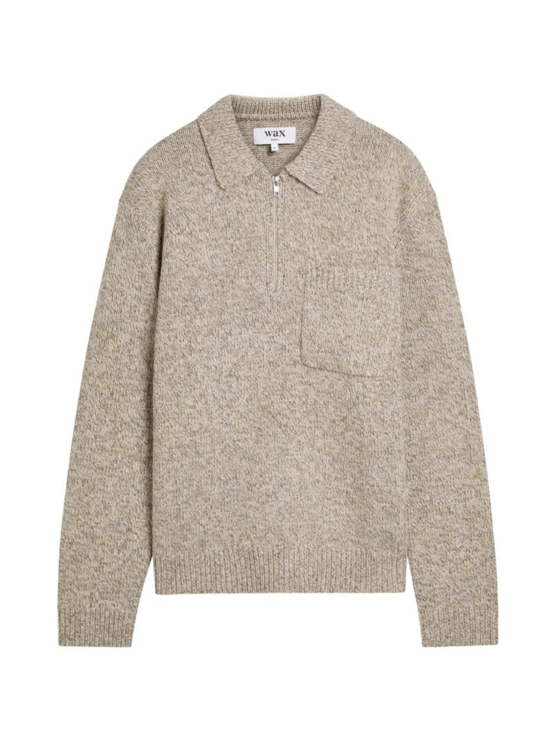 Wax London  zip pocket polo shirt