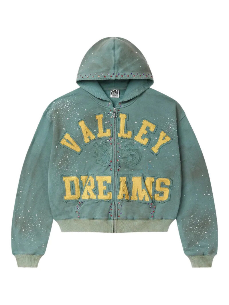 Vale  Bank zip-up hoodie