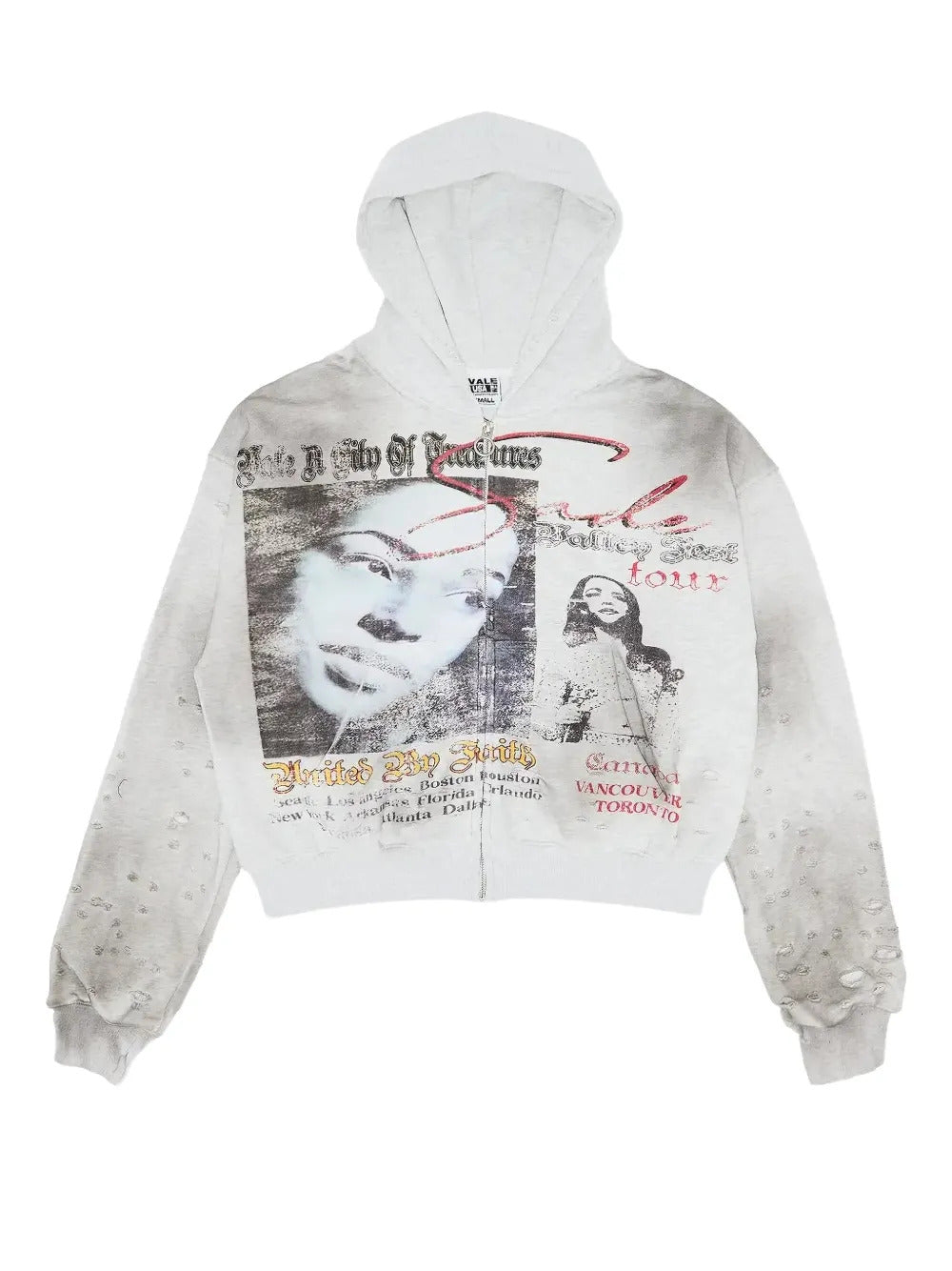 Vale zip-up hoodie