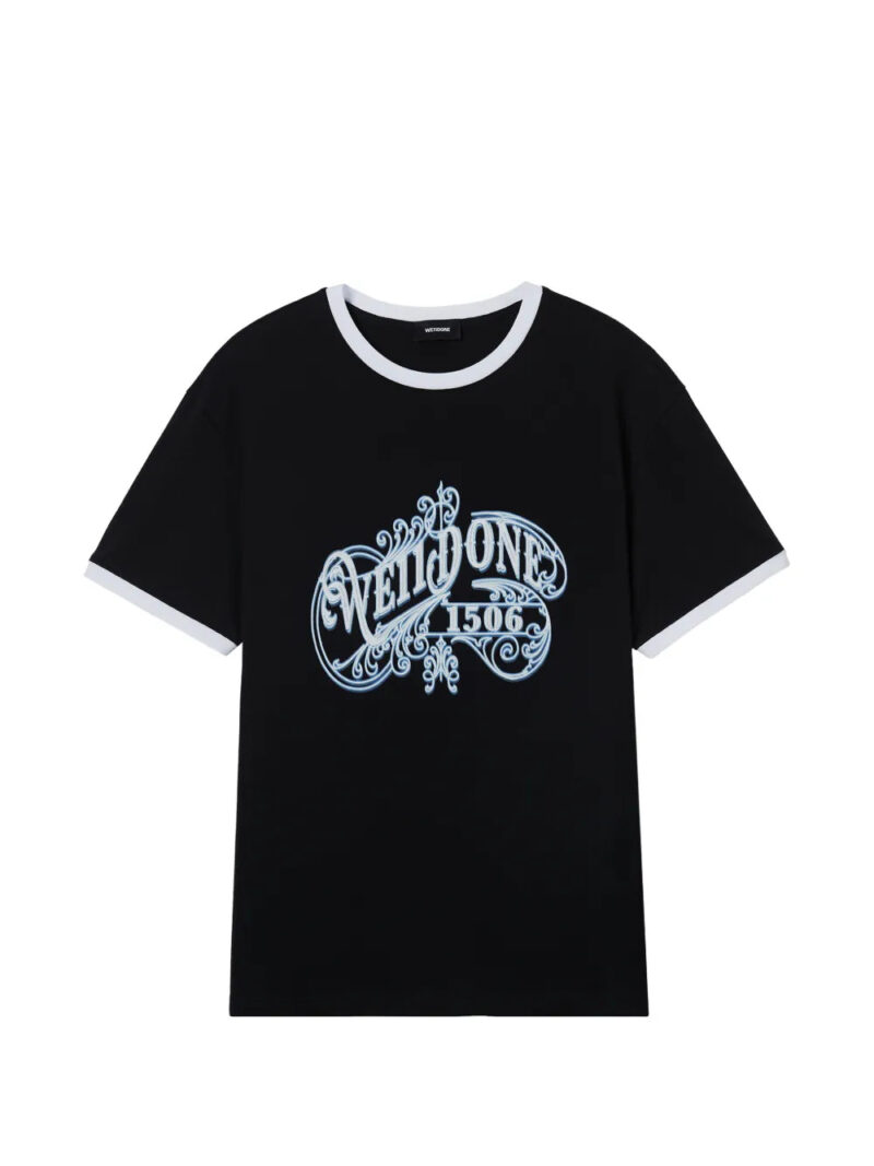 We11done  graphic-print T-shirt