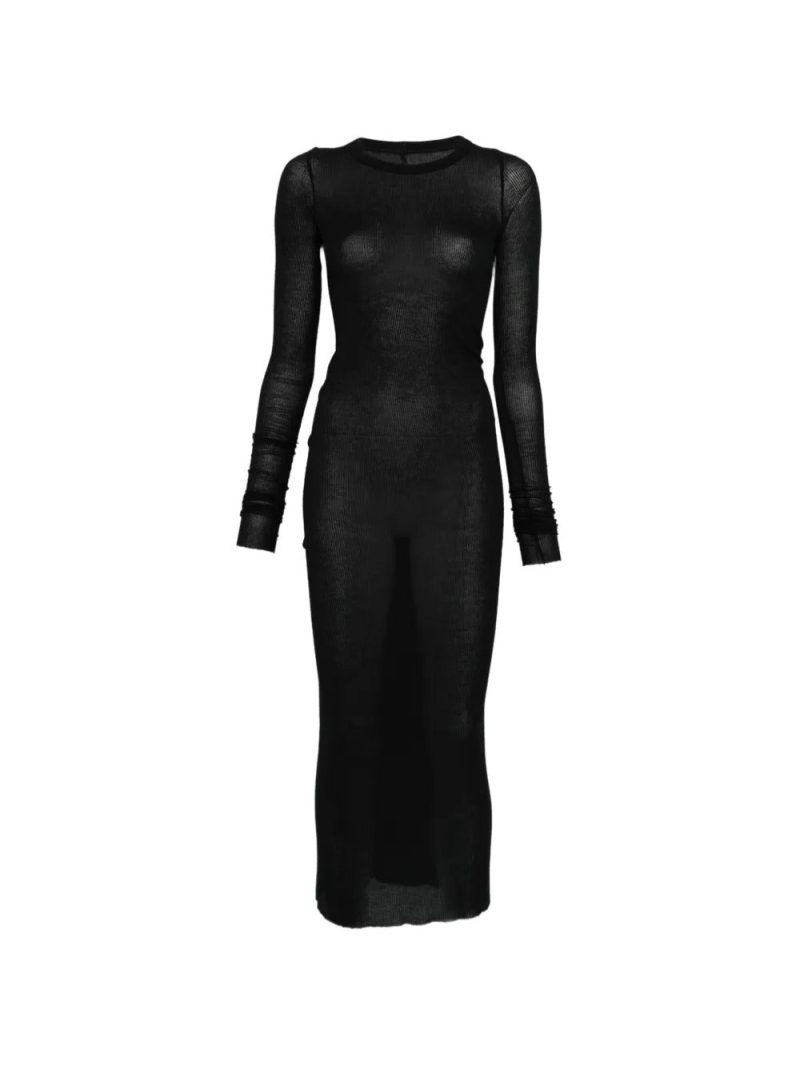 Rick Owens  long-sleeve maxi dress