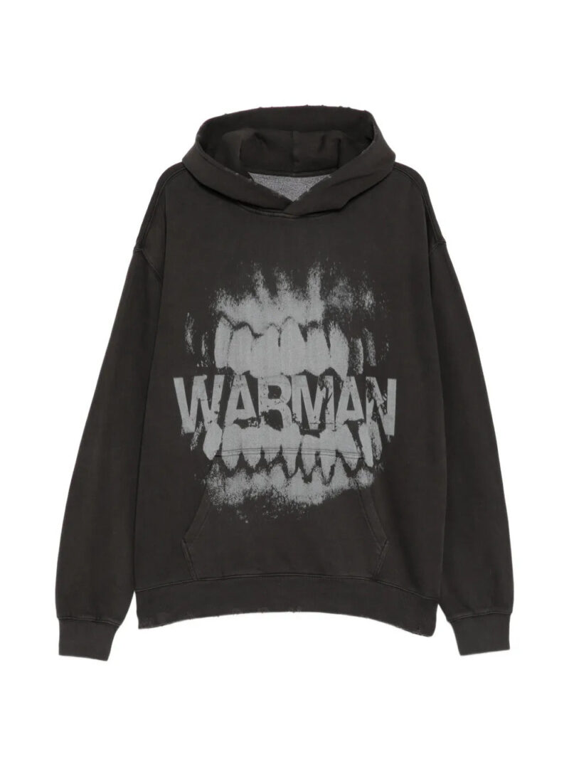 WARMAN  printed hoodie