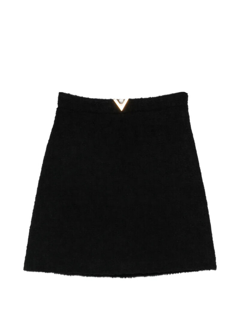 Valentino Garavani  triangle-detail mini skirt