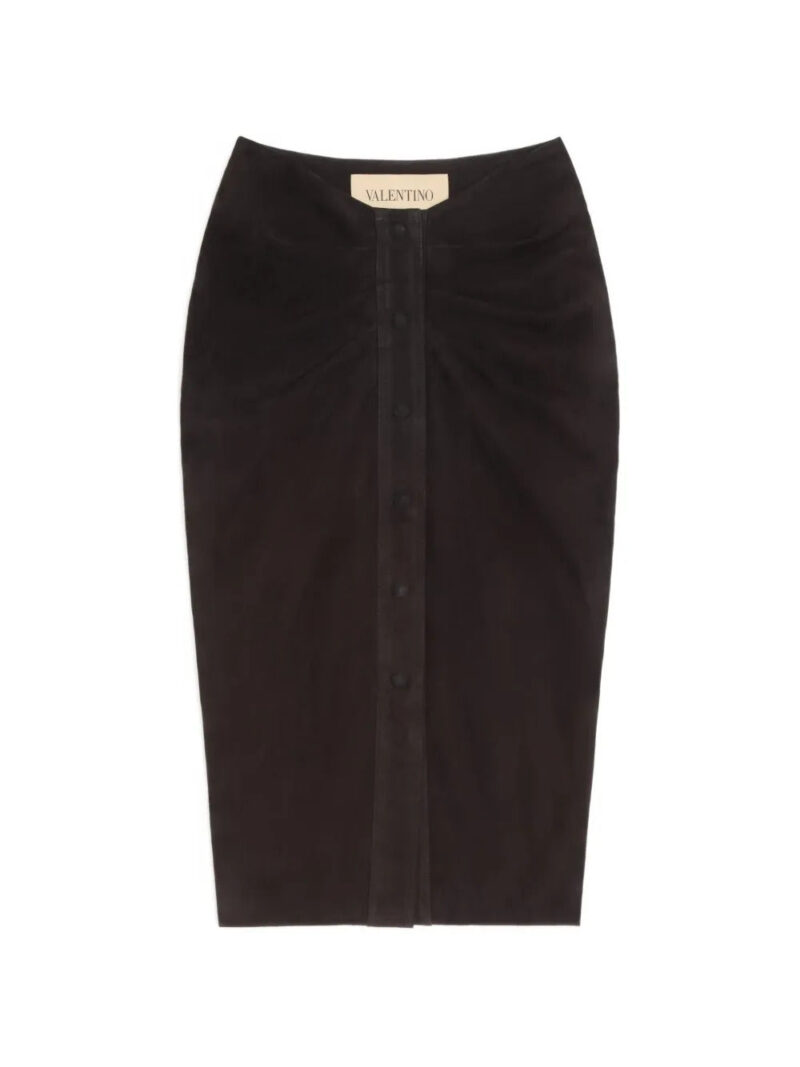 Valentino Garavani  Suede Skirt