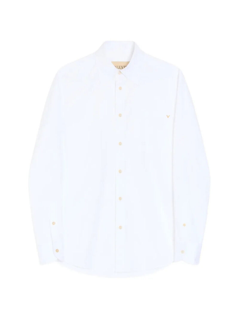Valentino Garavani  Oxford cotton shirt with VGold
