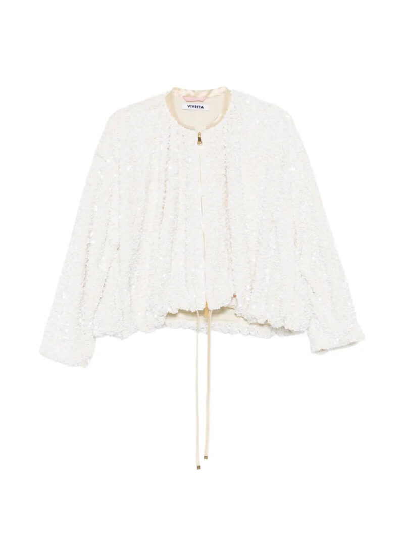 Vivetta  sequin zip jacket