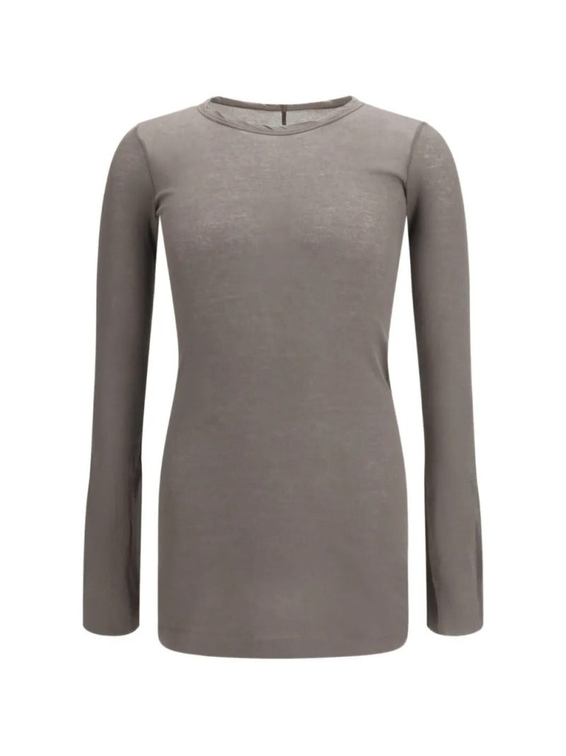 Rick Owens  ribbed long-sleeve T-shirt