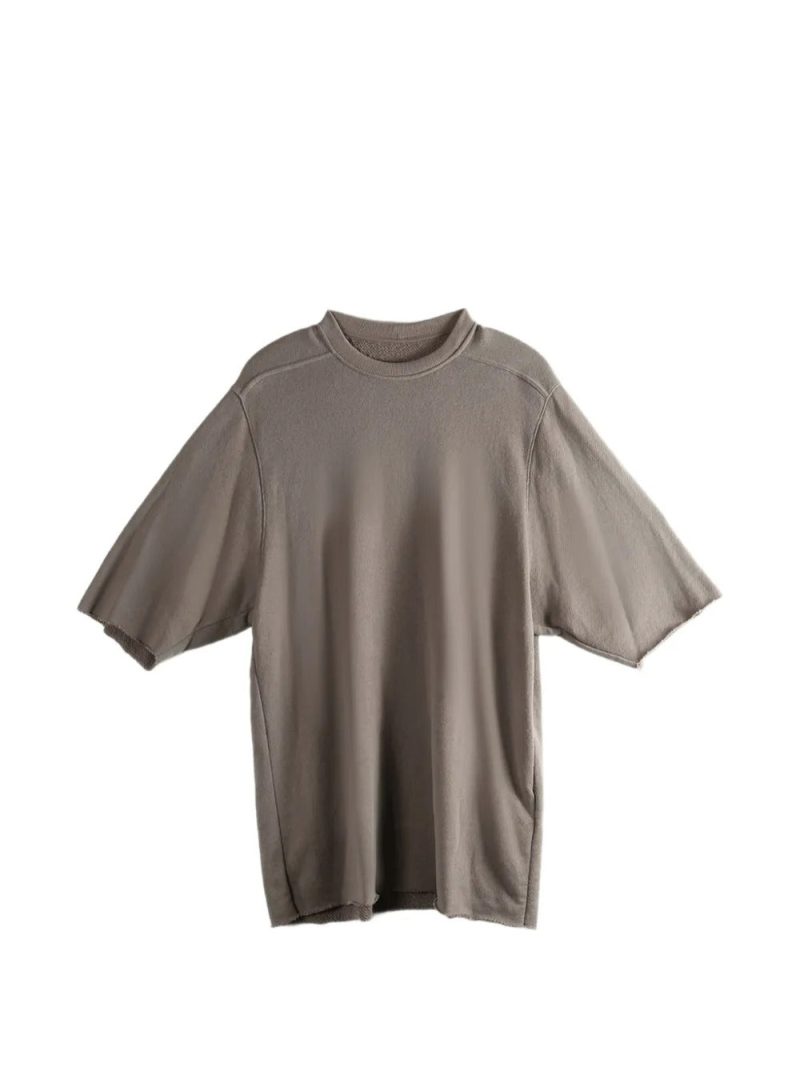 Rick Owens  raw-hem oversized T-shirt