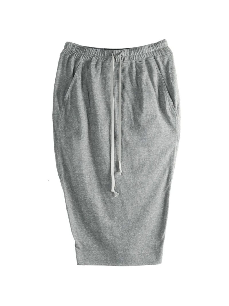 Rick Owens DRKSHDW  drawstring-fastening midi skirt