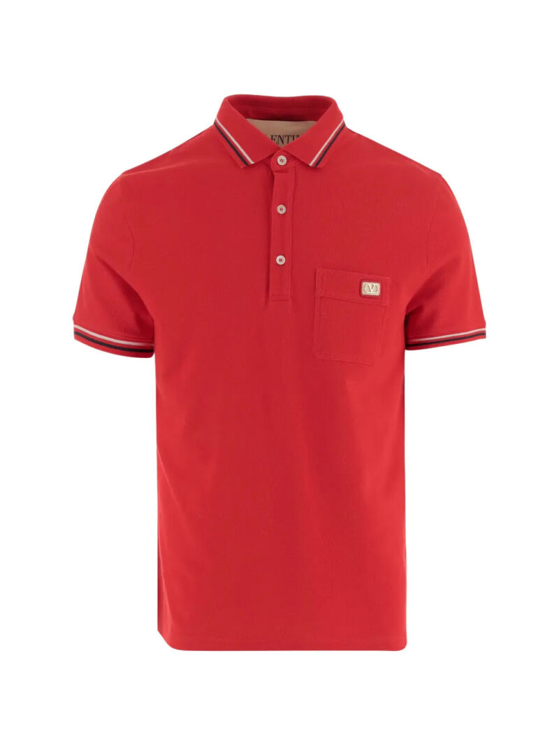 Valentino Garavani  cotton polo shirt