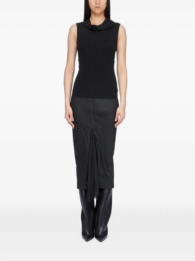 Rick Owens  asymmetric-hem dress