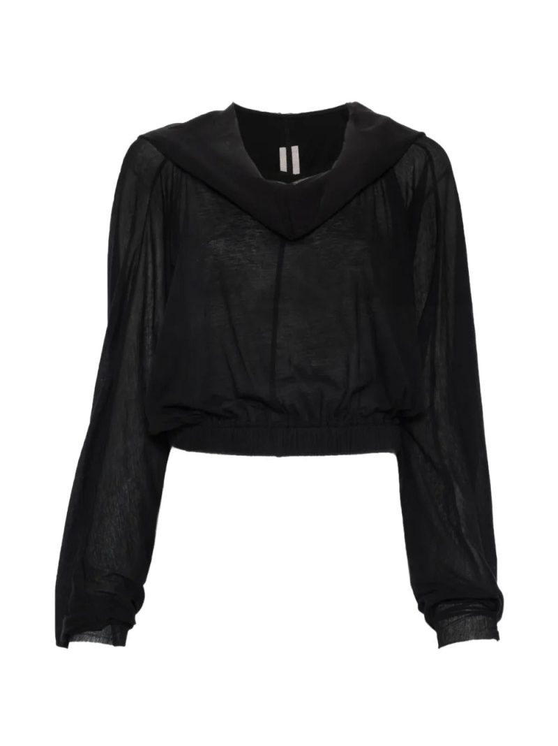 Rick Owens  hooded-neck T-shirt