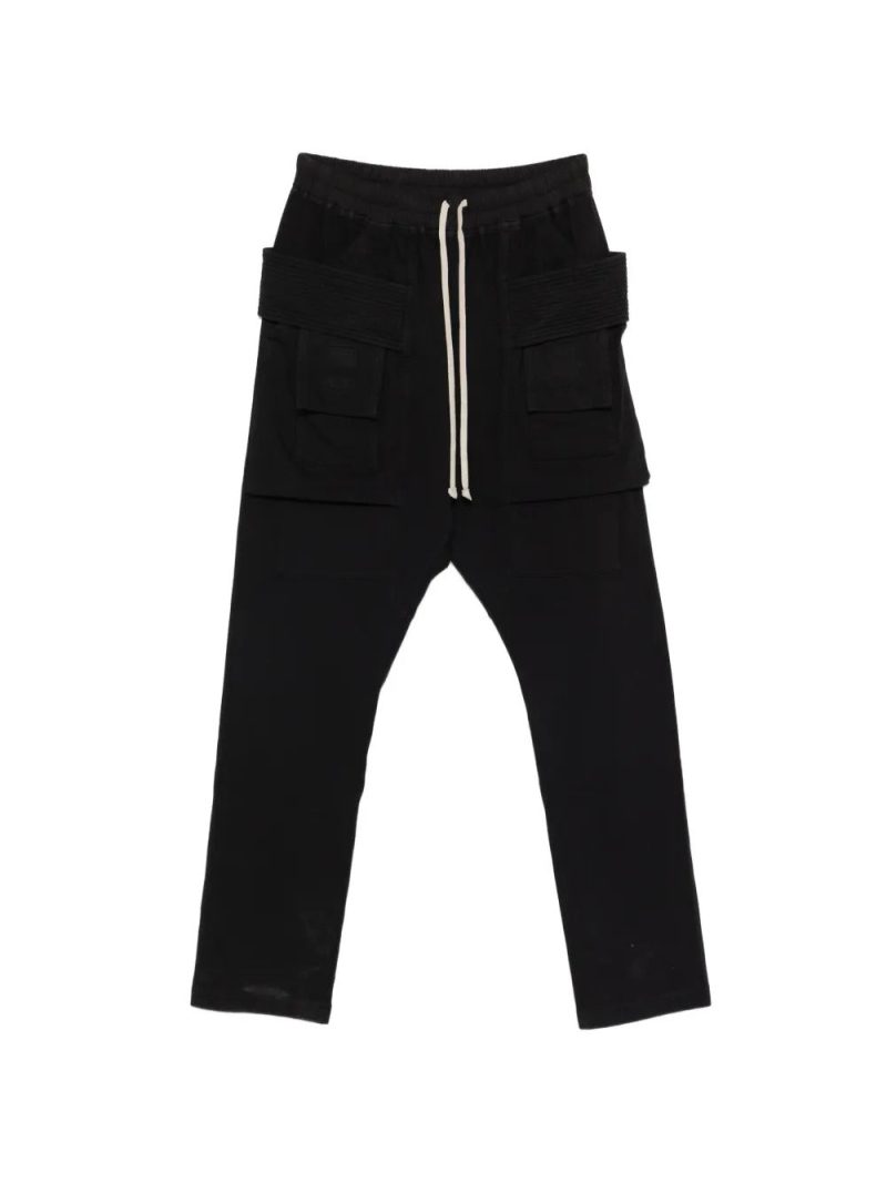 Rick Owens DRKSHDW  drawstring cotton trousers