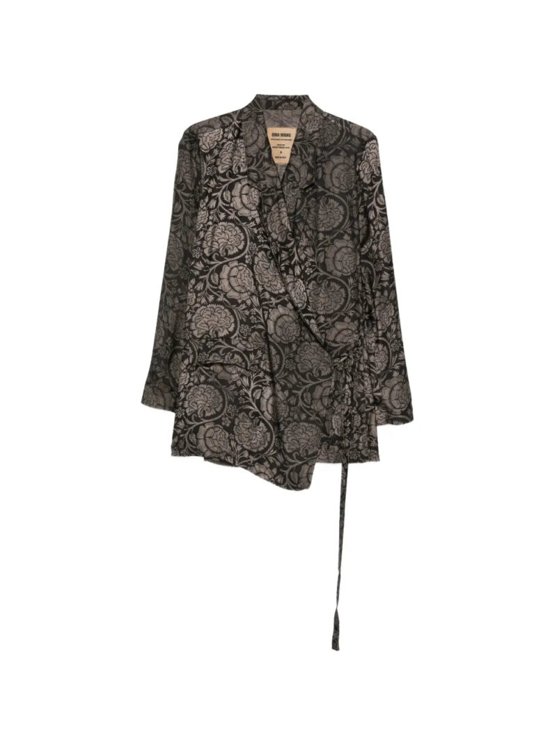 Uma Wang  Khloe floral-print tie jacket