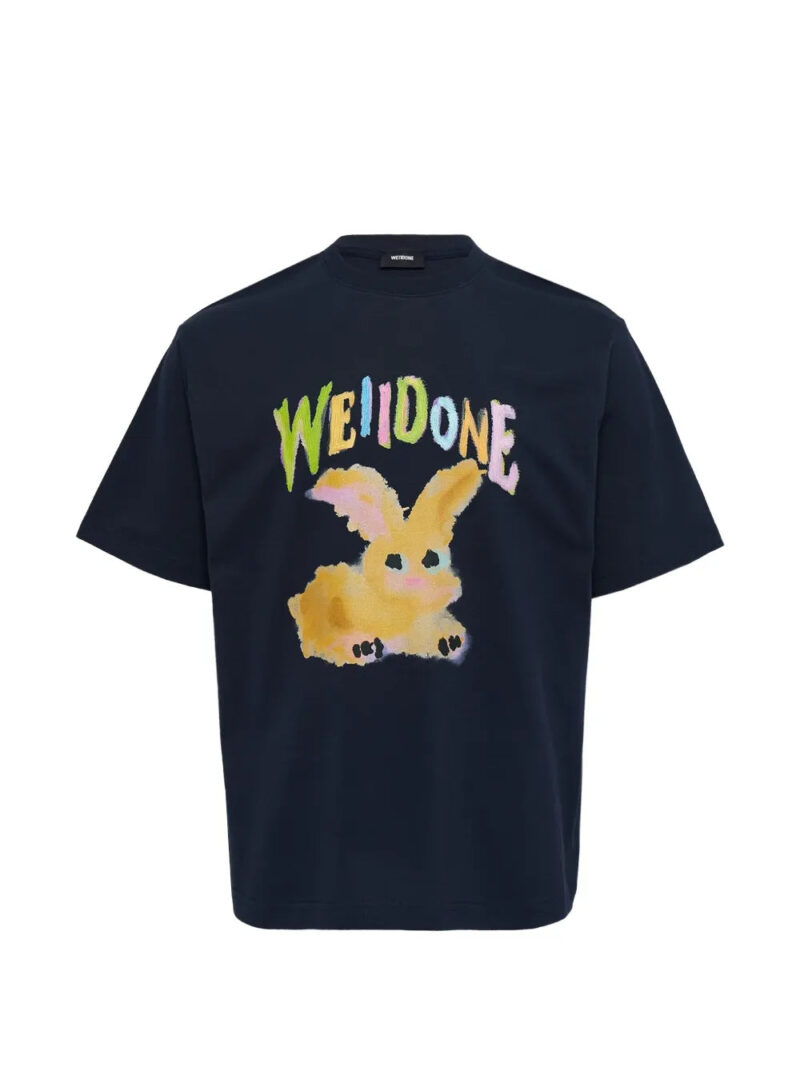 We11done  rabbit-motif T-shirt