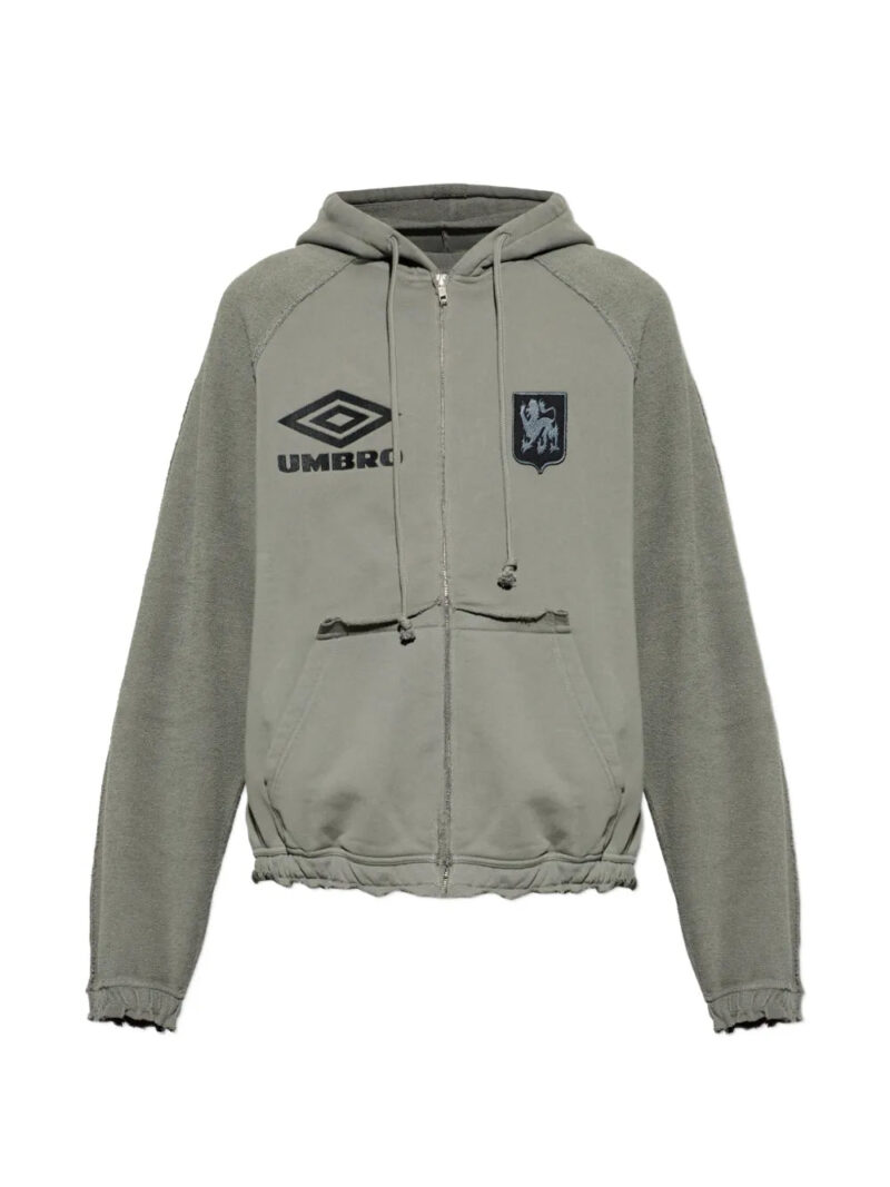UMBRO logo-embroidery sweatshirt