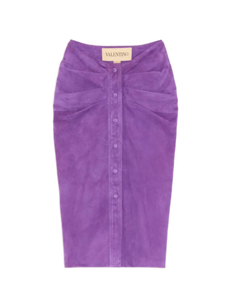 Valentino Garavani  suede skirt