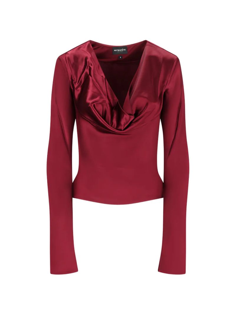 Retrofete  Nerissa draped top