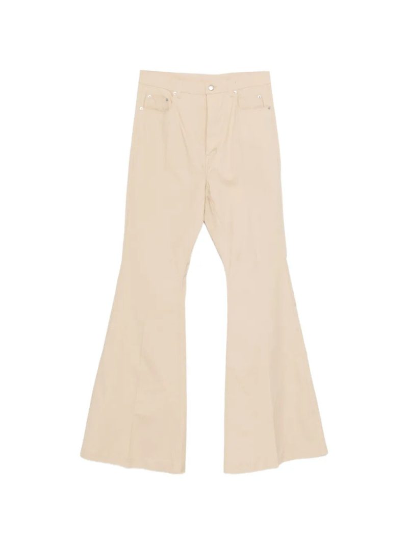 Rick Owens  Bolan zip-up flared jeans