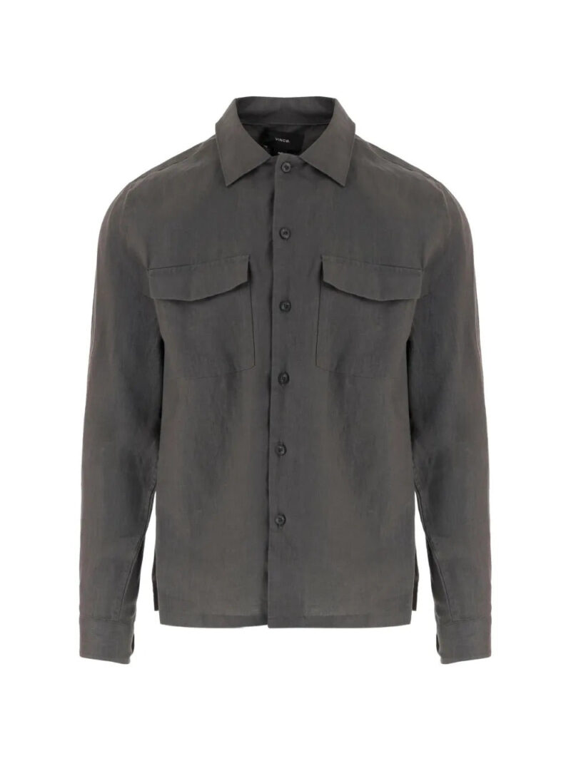 Vince  linen pocket shirt