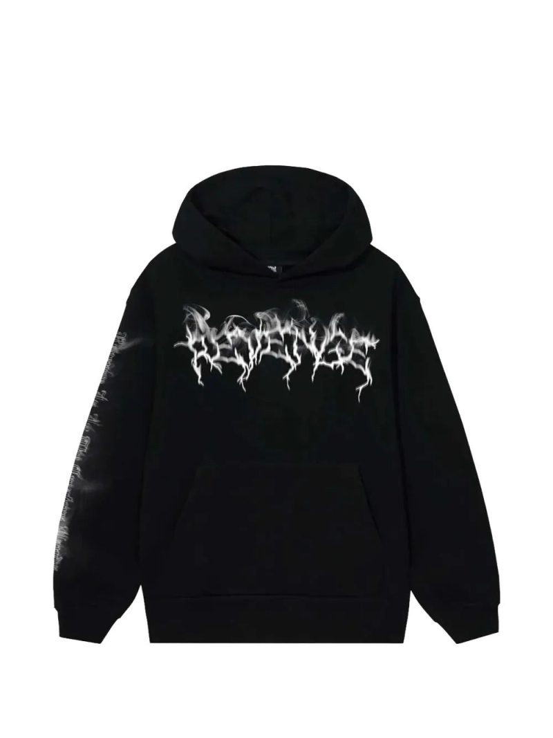 Revenge  skull-print hoodie