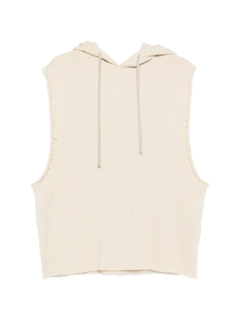 Rick Owens  frayed hoodie