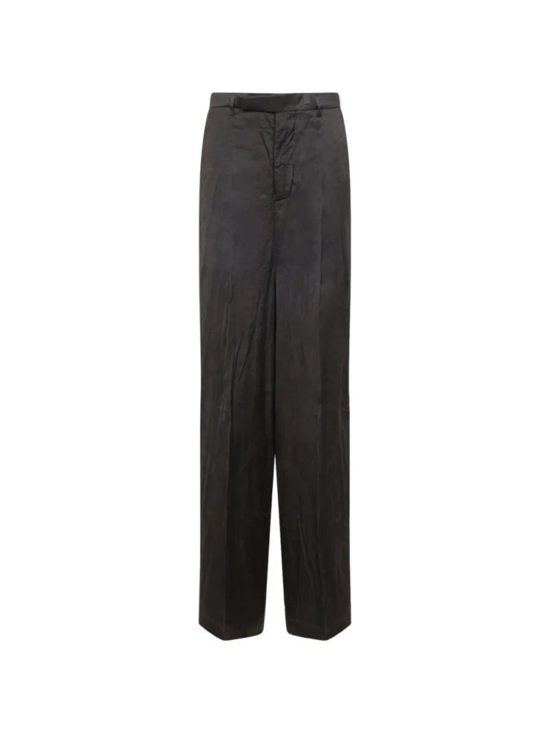Rick Owens  brown straight-leg trousers