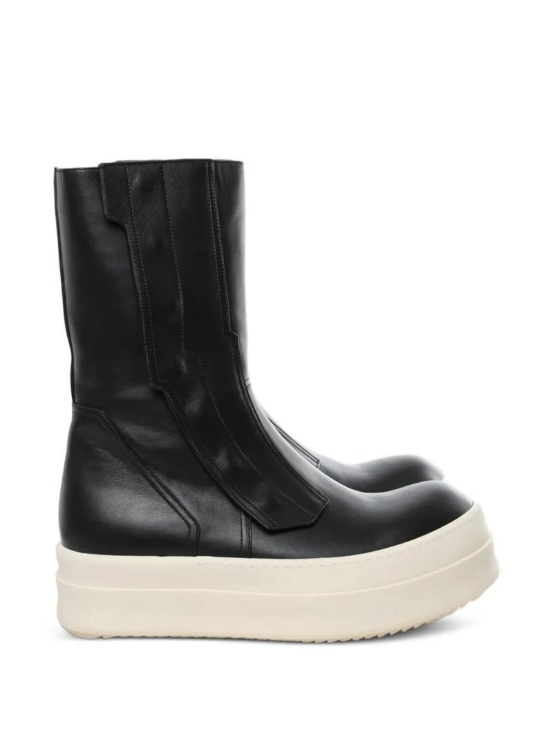 Rick Owens  platform zip sneakers