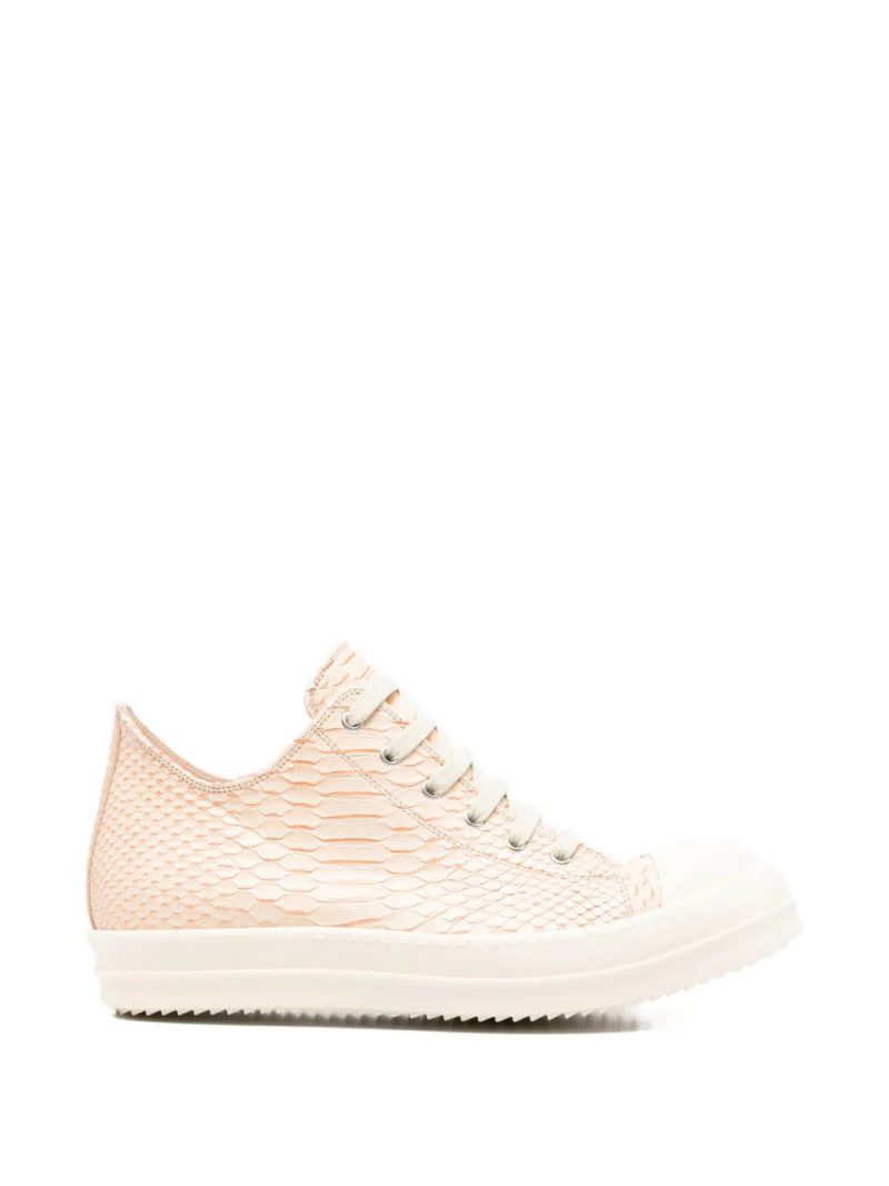 Rick Owens  textured sneakers
