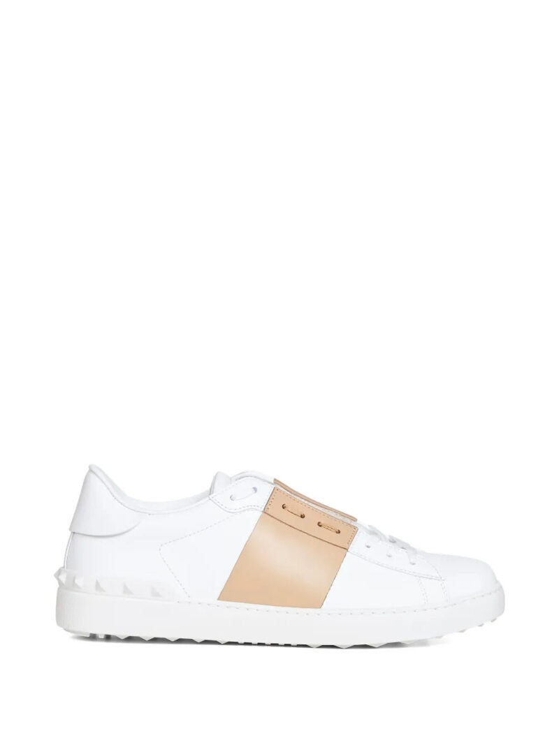 Valentino Garavani  Open leather sneakers