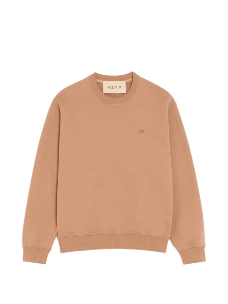 Valentino Garavani  cotton sweatshirt with VLogo embroidery