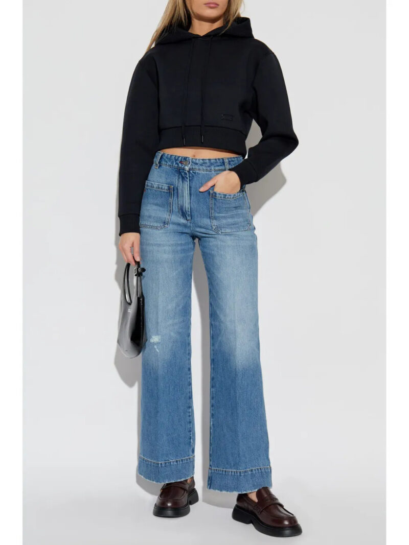 Victoria Beckham  cropped hoodie