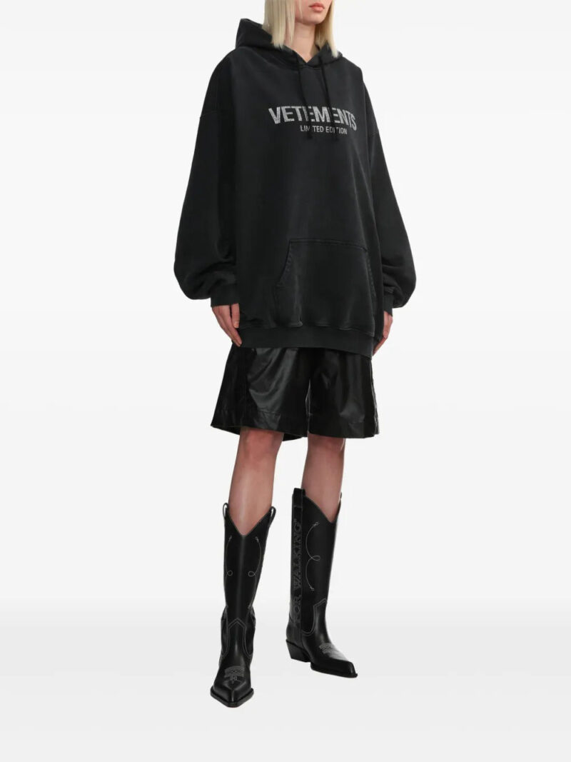 VETEMENTS logo-embellished hoodie