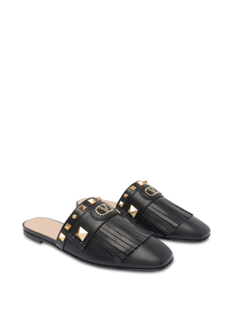 Valentino Garavani leather slides