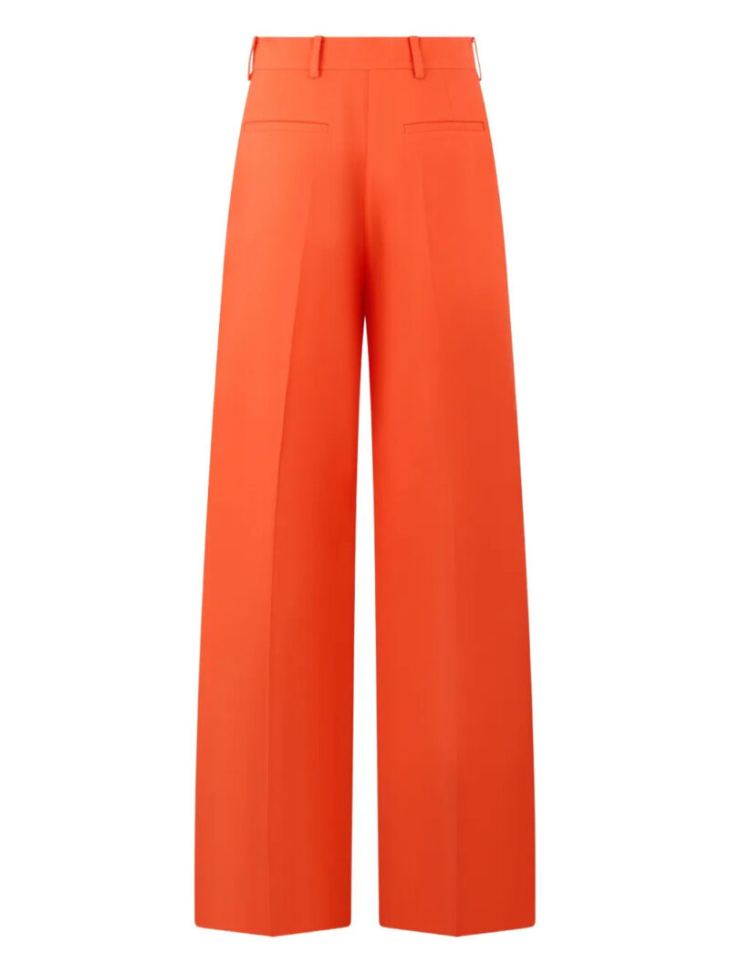 Valentino Garavani concealed-fastening trousers