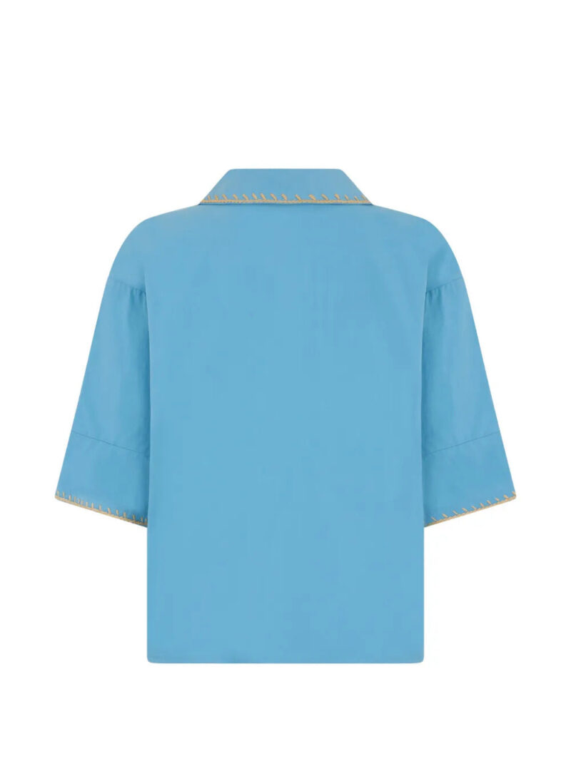Valentino Garavani embroidered-detail blouse