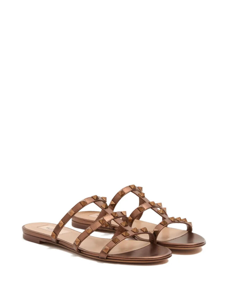 Valentino Garavani  rockstud-embellished leather sandals
