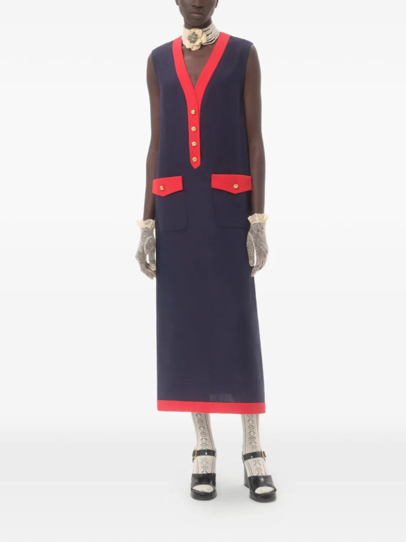 Valentino Garavani  midi linen dress
