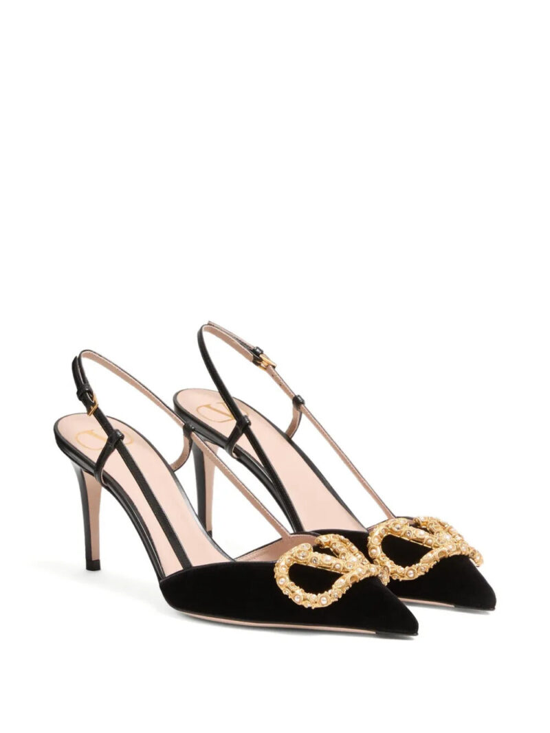 Valentino Garavani  vlogo signature slingback pumps