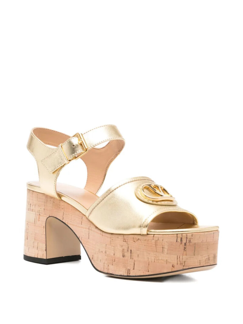 Valentino Garavani  80mm Vlogo heeled sandals