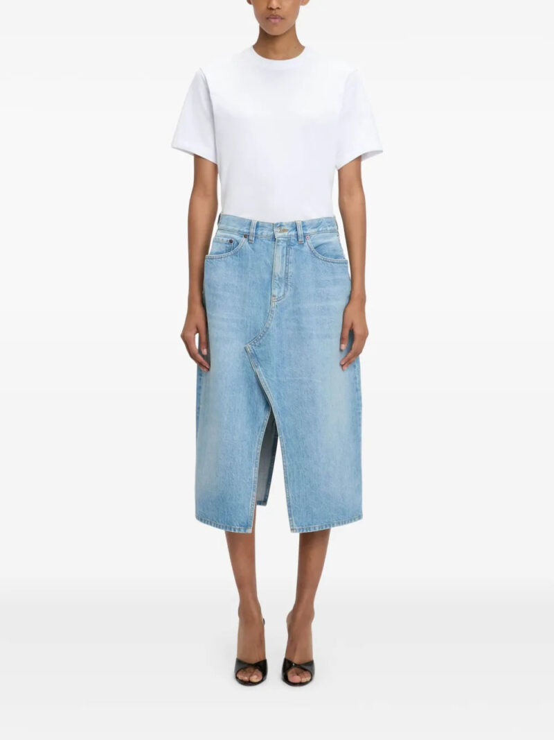 Victoria Beckham Kick denim skirt
