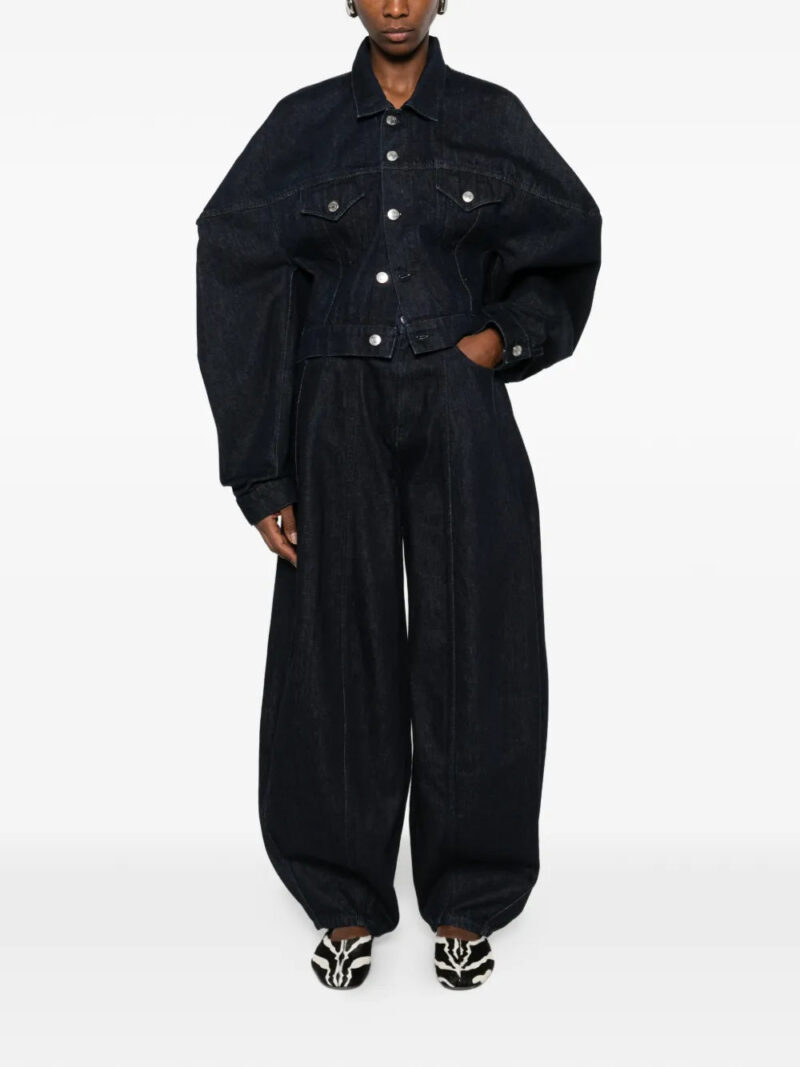 Viktor & Rolf  panelled balloon-shaped jeans