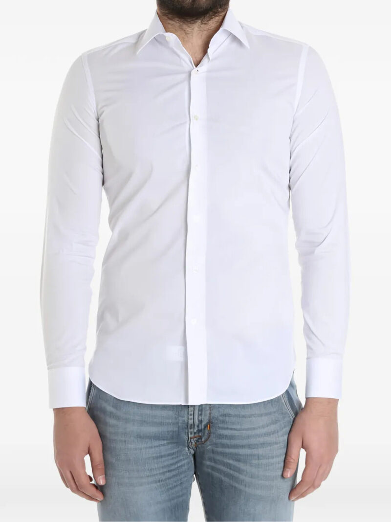 Ungaro button pointed-collar shirt