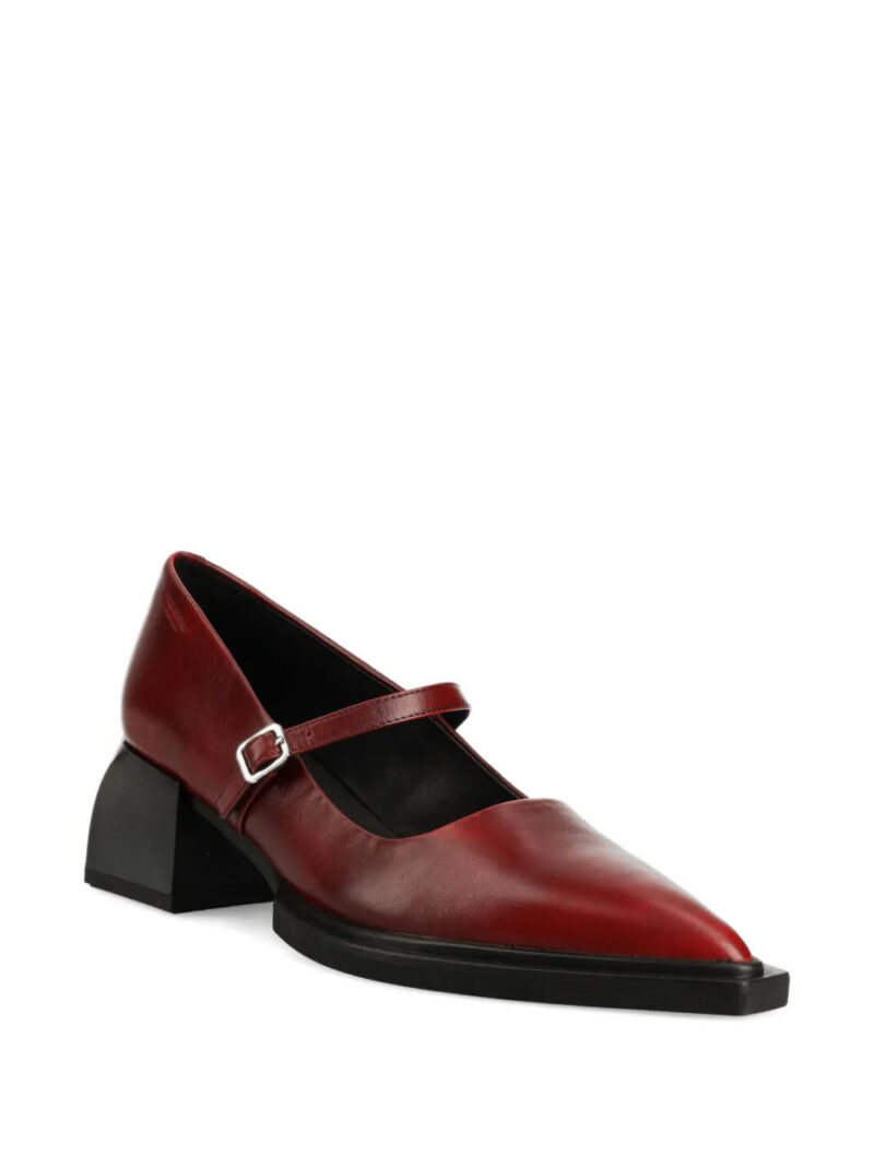 VAGABOND  55mm VIvian buckle-strap block-heel pumps
