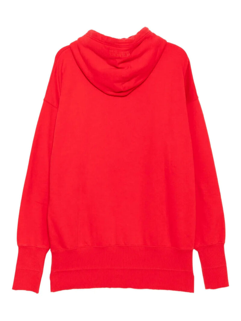 VETEMENTS  embroidered hoodie